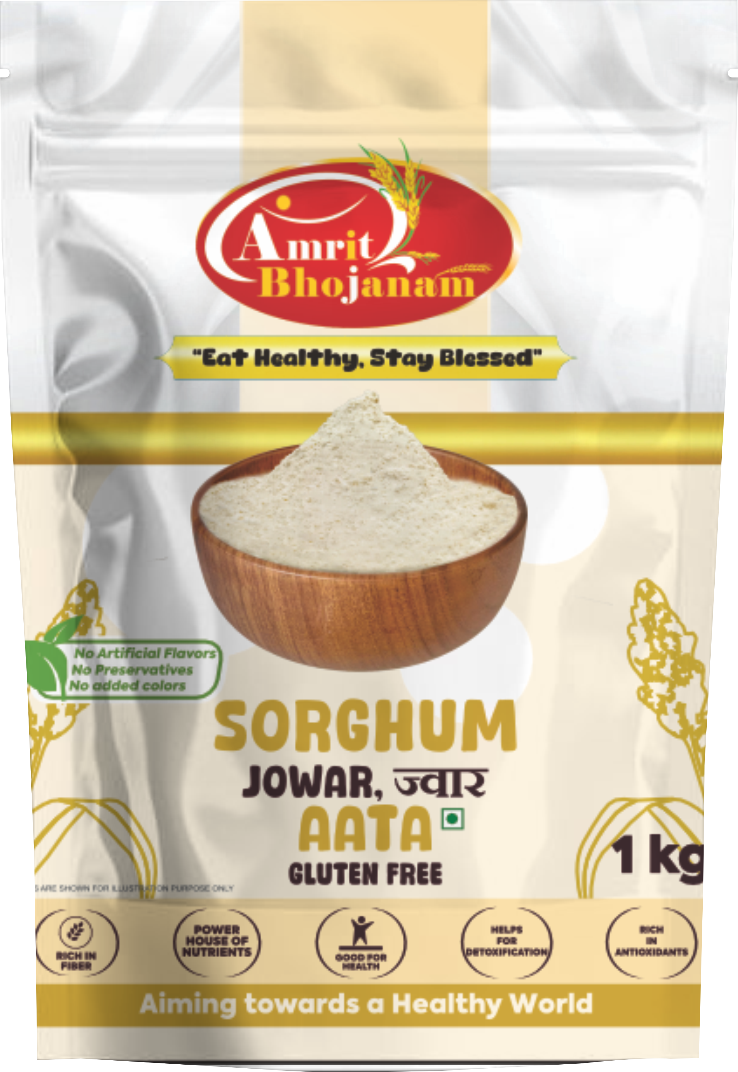 Jowar Aata Sorghum Millet